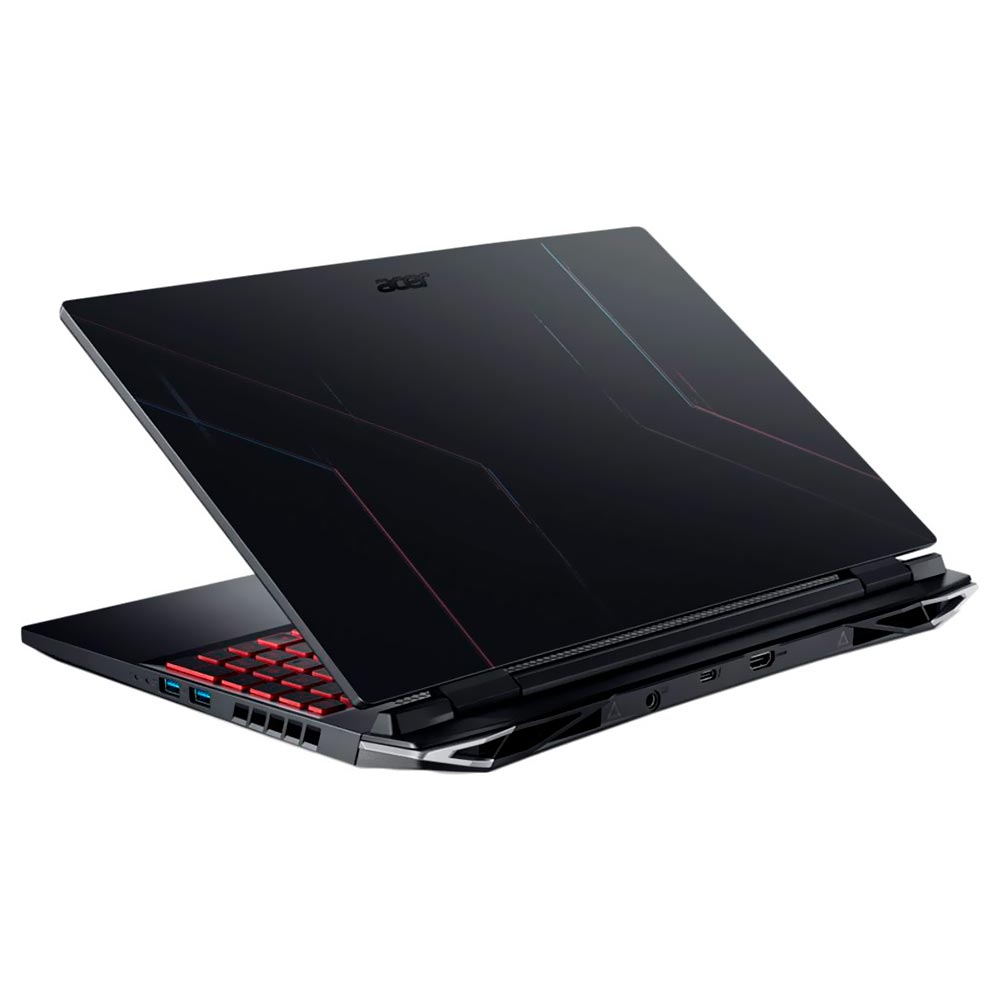 Notebook Gamer Acer Nitro 5 AN515-58-56CH Intel Core i5 12500H Tela Full HD 15.6" / 16GB de RAM / 512GB SSD / GeForce RTX4050 6GB - Obsidian Preto (Inglês)