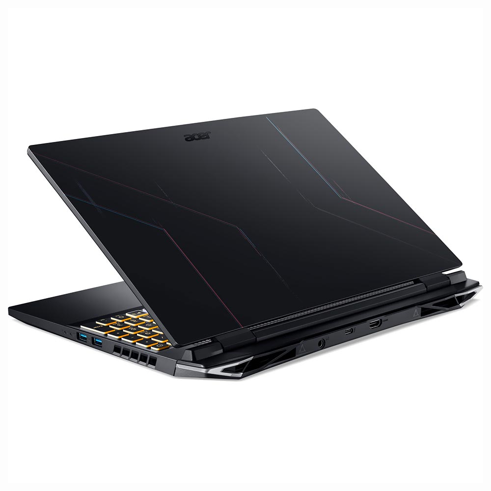 Notebook Gamer Acer Nitro 5 AN515-58-73RS Intel Core i7 12650H Tela Full HD 15.6" / 16GB de RAM / 512GB SSD / GeForce RTX4050 6GB -  Obsidian Preto + Mouse / Fone de Ouvido (Inglês)