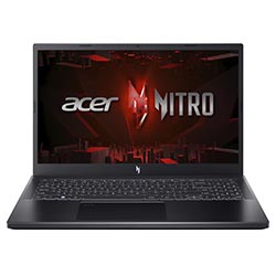 Notebook Gamer Acer Nitro V 15 ANV15-51-75VW Intel Core i7 13620H Tela Full HD 15.6" / 16GB de RAM / 512GB SSD / RTX2050 4GB - Obsidian Preto (Inglês)