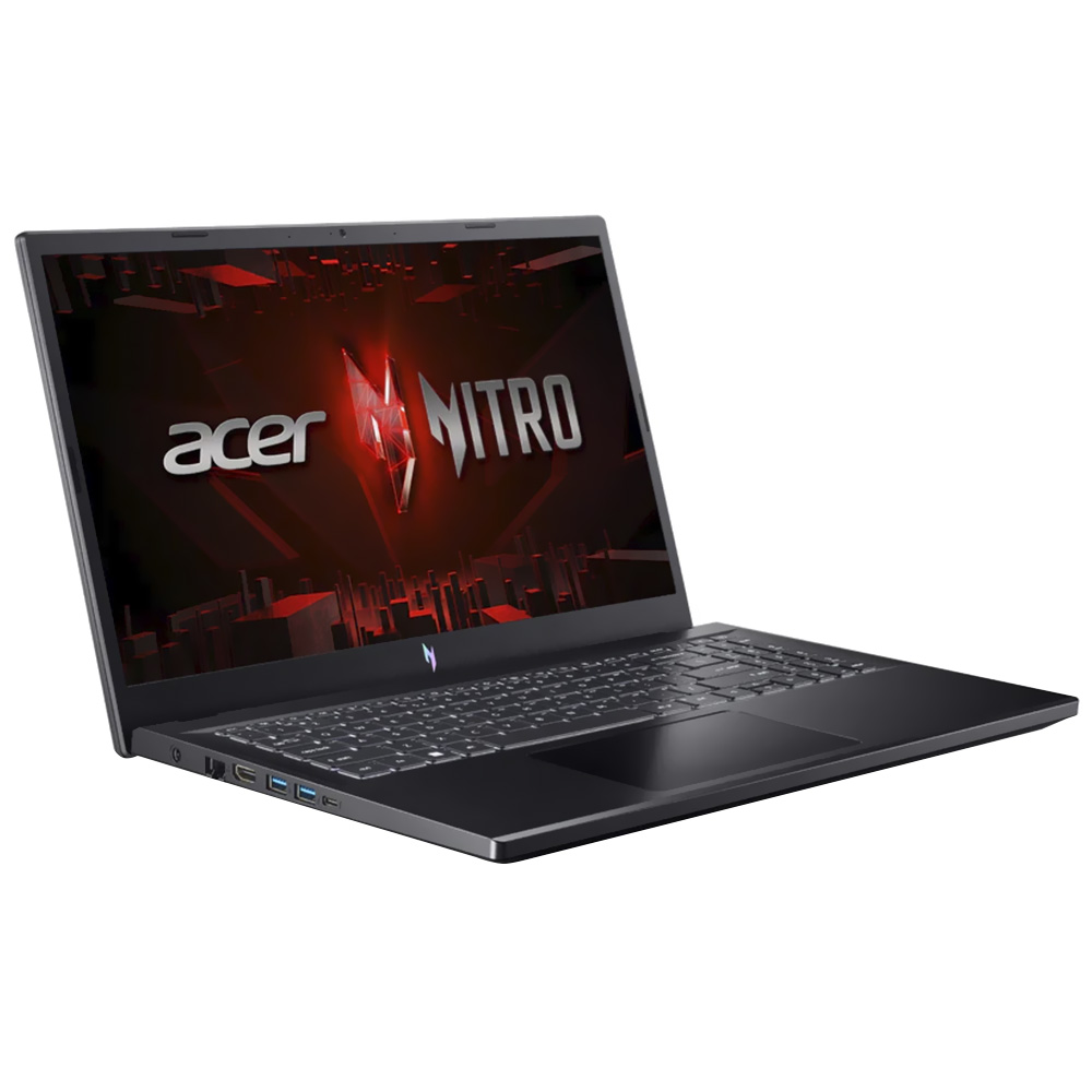Notebook Gamer Acer Nitro V 15 ANV15-51-93PU Intel Core i9 13900H Tela Full HD 15.6" / 16GB de RAM / 512GB SSD / GeForce RTX4060 8GB - Obsidian Preto (Inglês)