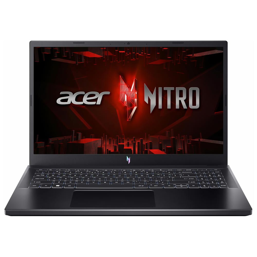 Notebook Gamer Acer Nitro V 15 ANV15-51-99DR Intel Core i9 13900H Tela Full HD 15.6" / 16GB de RAM / 512GB SSD / GeForce RTX4060 8GB - Obsidian Preto (Ingles)