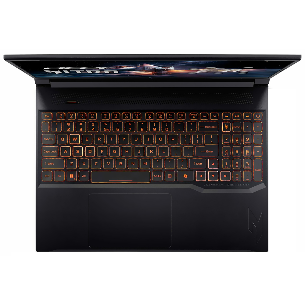 Notebook Gamer Acer Nitro V 16 AI ANV16-42-R96P AMD Ryzen 7 260 Tela WUXGA 16" / 16GB de RAM / 512GB SSD / Win11Home / GeForce RTX5050 8GB - Shale Preto (Inglês)