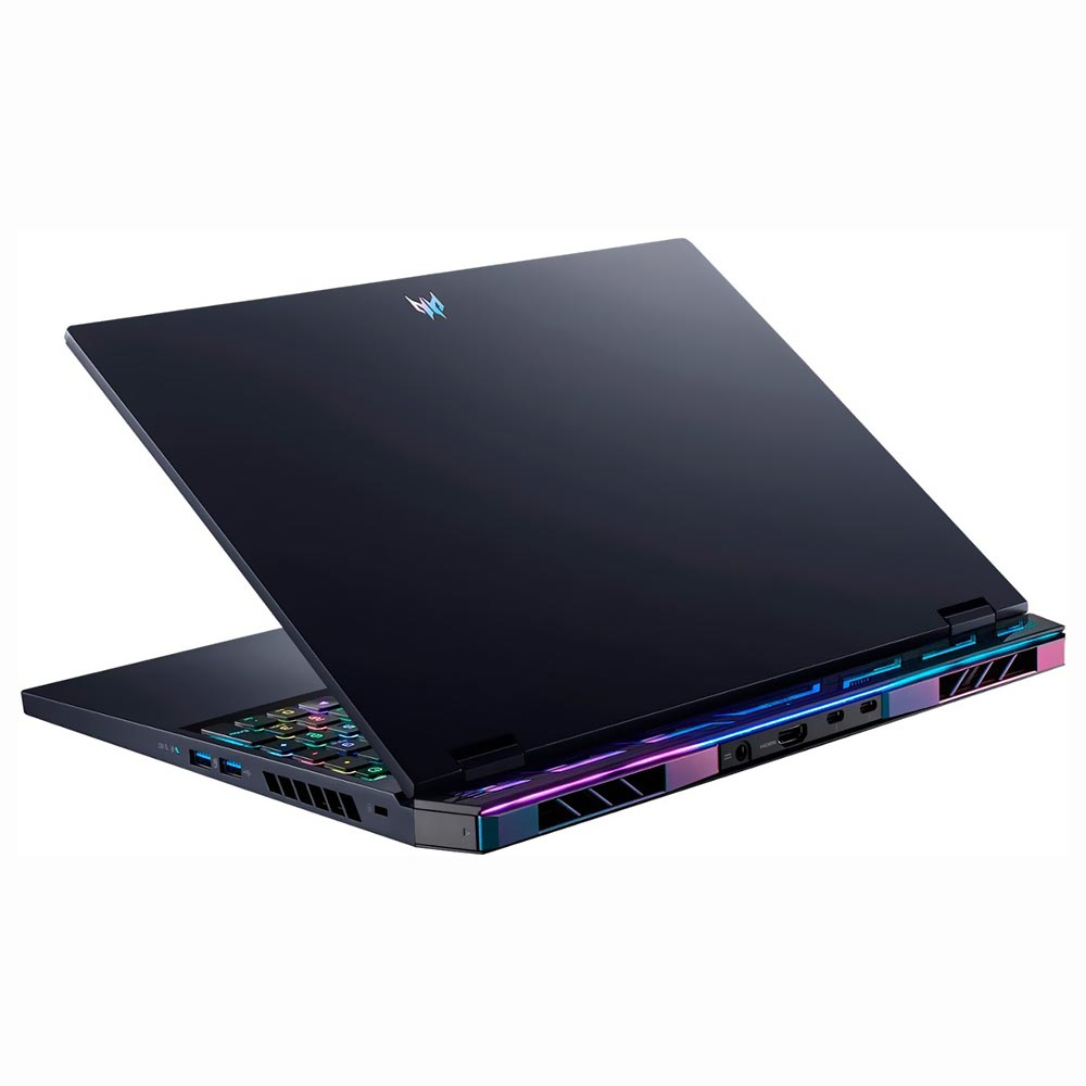 Notebook Gamer Acer Predator Helios 16 PH16-71-93FR Intel Core i9 13900HX Tela WQXGA 16" / 16GB de RAM / 1TB SSD / GeForce RTX4080 12GB - Abyssal Preto (Inglês)