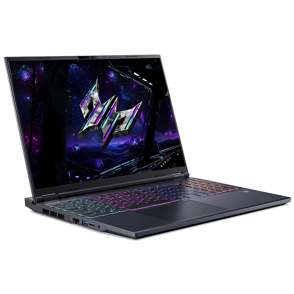 Notebook Gamer Acer Predator Helios Neo 16 AI PHN16-73-92X1 Intel Core Ultra 9 275HX Tela WQXGA 16" / 32GB de RAM / 1TB SSD / Win11Home / GeForce RTX5070TI 12GB - Abyssal Preto (Inglês)
