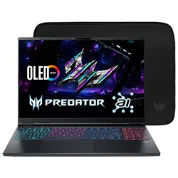 Notebook Gamer Acer Predator Helios Neo 16S AI PHN16S-71-98RF Intel Core Ultra 9 275HX Tela OLED 16" / 32GB de RAM / 1TB SSD / GeForce RTX5070TI 12GB - Obsidian Preto (Inglês)