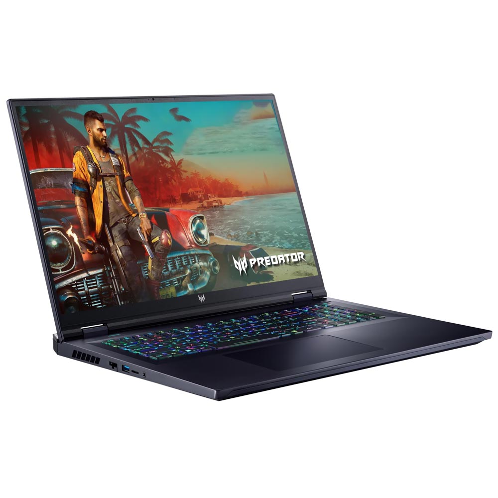 Notebook Gamer Acer Predator Helios Neo 18 PHN18-71-99RC Intel Core i9 14900HX Tela WQXGA 18" / 32GB de RAM / 1TB SSD / GeForce RTX4070 8GB - Abyssal Preto (Inglês)