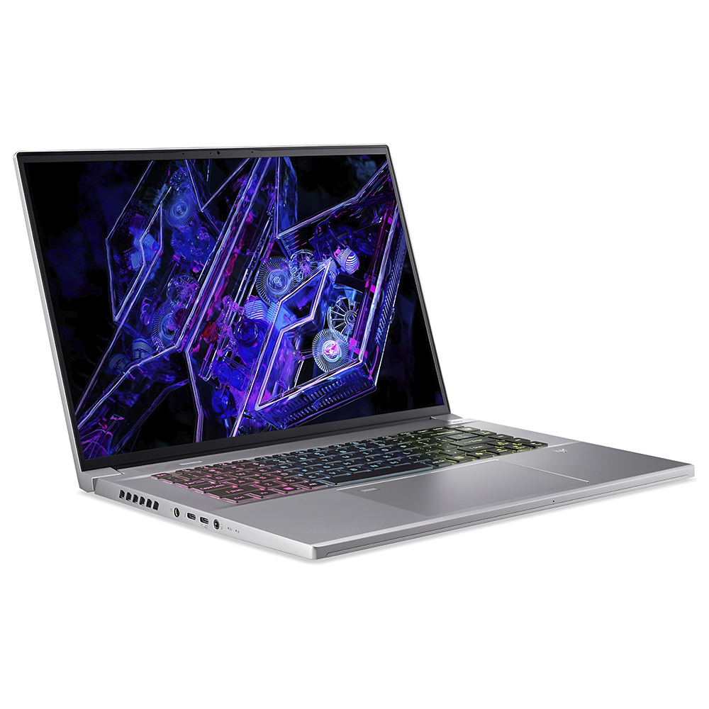 Notebook Gamer Acer Predator Triton Neo 16 PTN16-51-932N Intel Core Ultra 9 185H Tela WQXGA+ 3.2K 16" / 32GB de RAM / 1TB SSD / GeForce RTX4070 8GB - Sparkly Prata (Inglês)