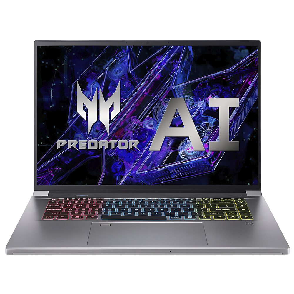 Notebook Gamer Acer Predator Triton Neo 16 PTN16-51-932N Intel Core Ultra 9 185H Tela WQXGA+ 3.2K 16" / 32GB de RAM / 1TB SSD / GeForce RTX4070 8GB - Sparkly Prata (Inglês)