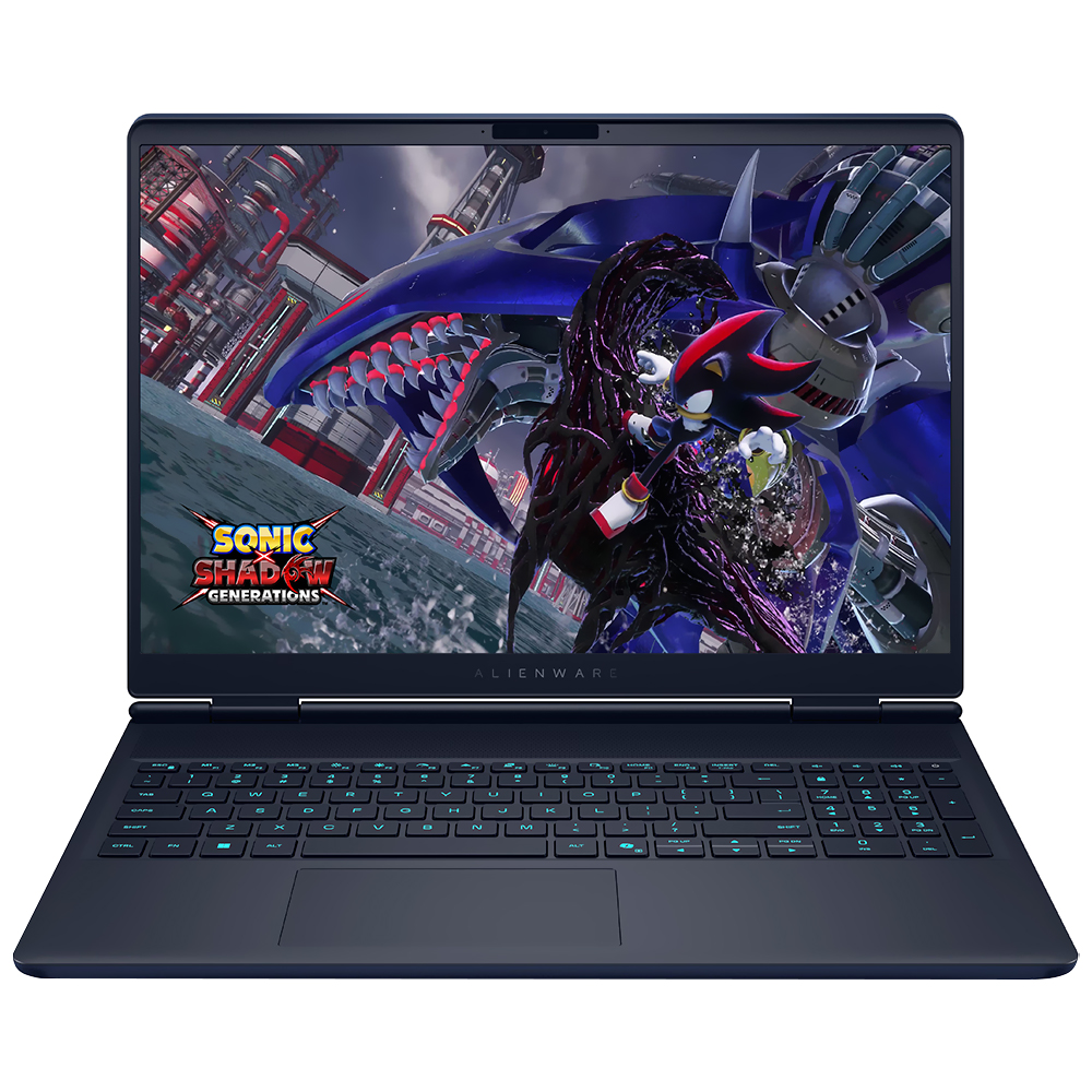 Notebook Gamer Alienware 16X Aurora LAC16251-9582BLU-PUS Intel Core Ultra 9 275HX Tela QHD 16" / 32GB de RAM / 2TB SSD / GeForce RTX5070 8GB - Azul (Inglês)