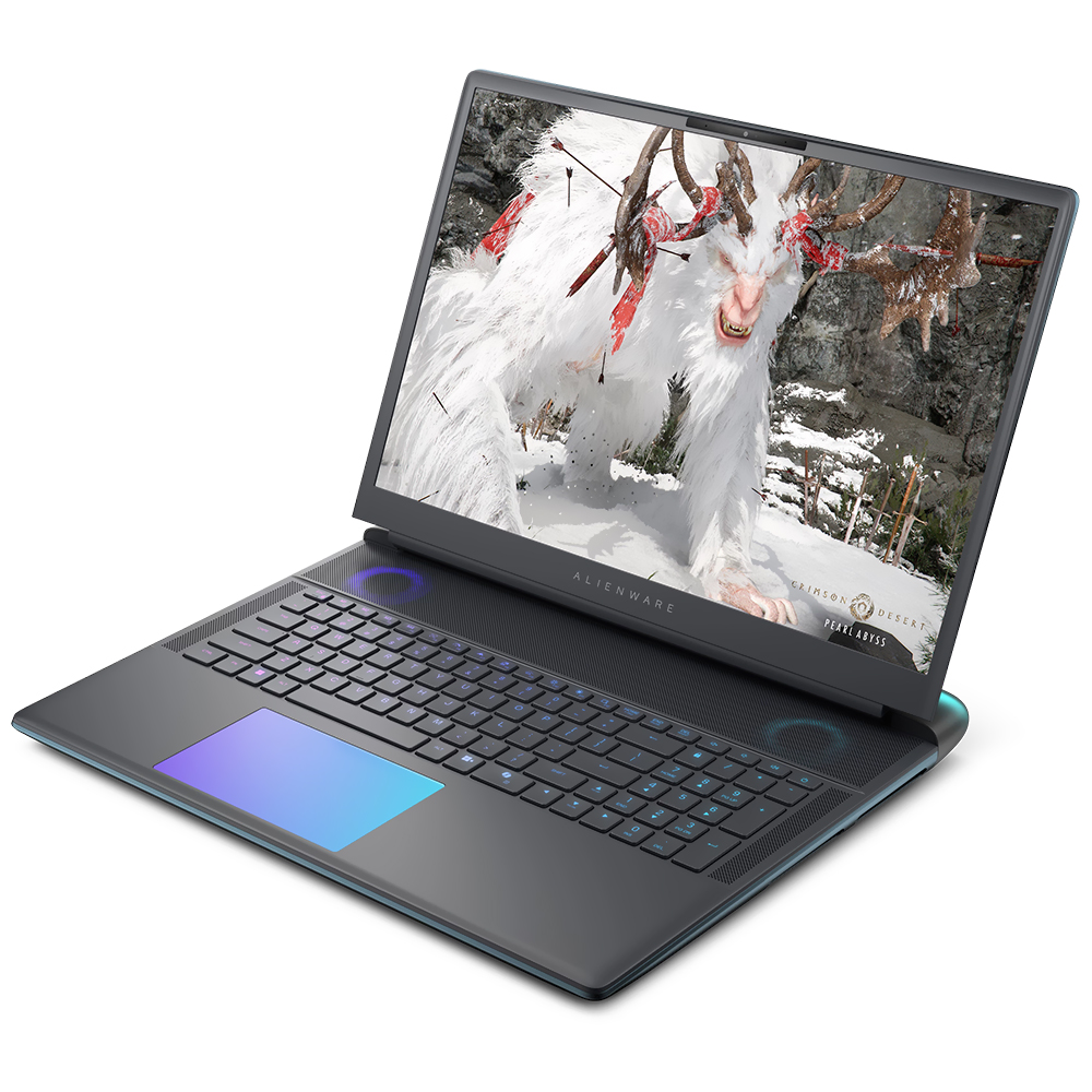 Notebook Gamer Alienware 18 Area-51 LAA18250-9383BLU-PUS Intel Core Ultra 9 275HX Tela QHD+ 18" / 64GB de RAM / 2TB SSD / Win11Home / GeForce RTX5090 24GB - Liquid Teal (Inglês)