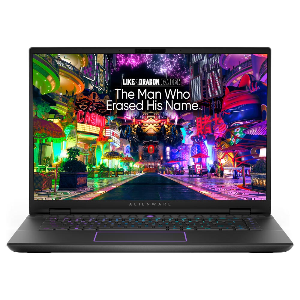 Notebook Gamer Alienware M16 R2 Intel Core Ultra 7 155H Tela QHD+ 16" / 16GB de RAM / 1TB SSD / GeForce RTX4060 8GB - Dark Metallic Moon (Inglês)