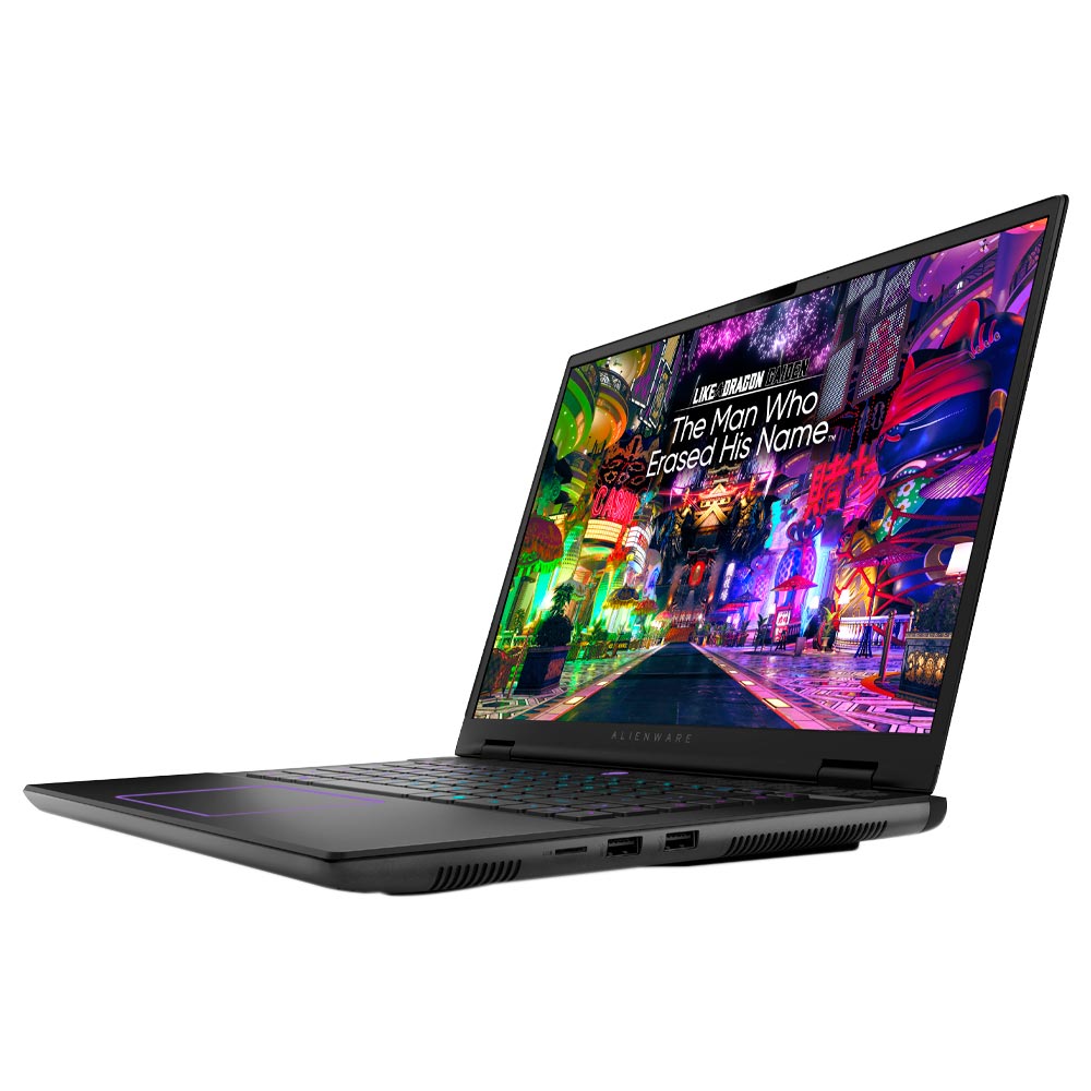 Notebook Gamer Alienware M16 R2 Intel Core Ultra 7 155H Tela QHD+ 16" / 16GB de RAM / 1TB SSD / GeForce RTX4060 8GB - Dark Metallic Moon (Inglês)