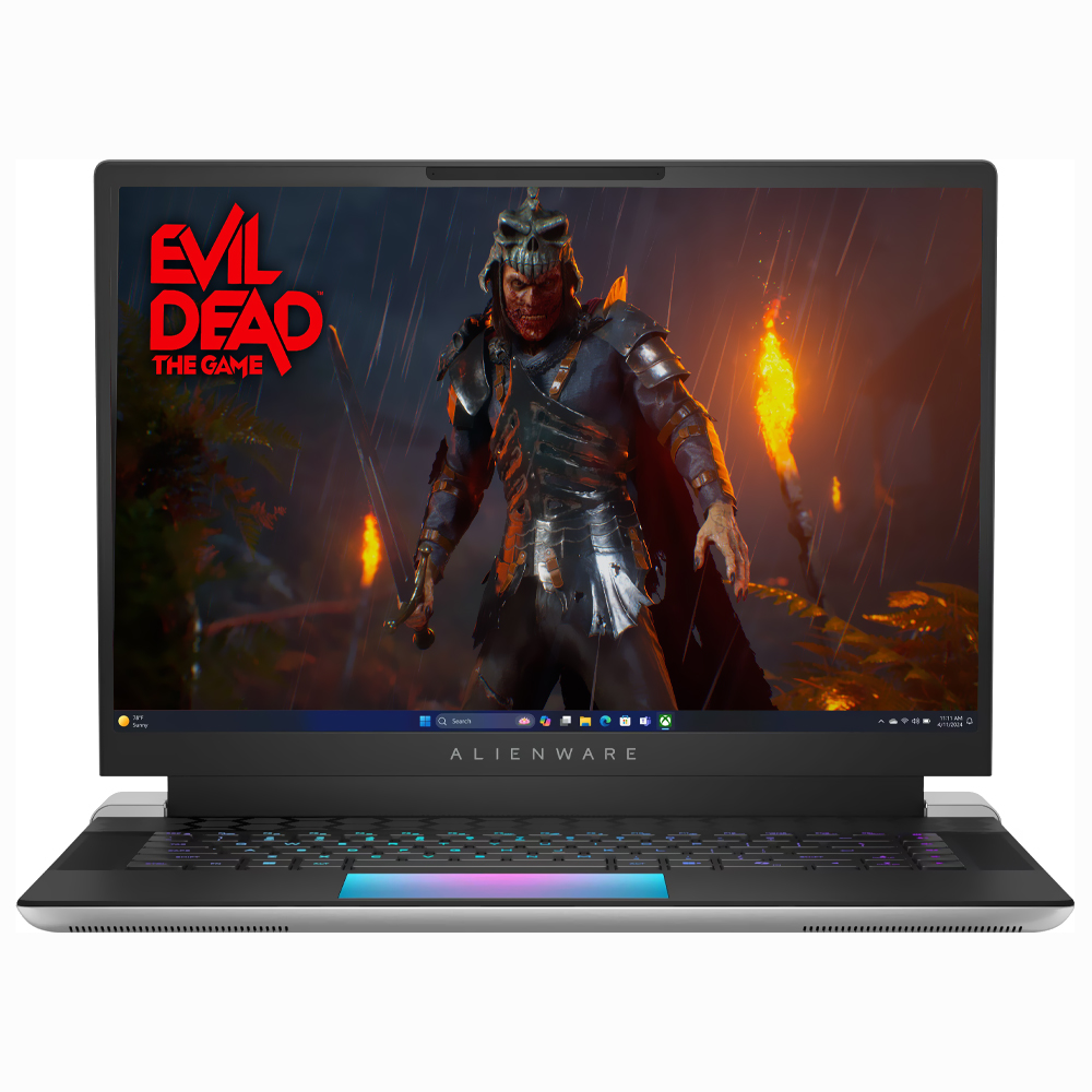 Notebook Gamer Alienware X16 AW16R2-9503SLV-PUS Intel Core Ultra 9 185H Tela QHD+ 16" / 32GB de RAM / 1TB SSD / GeForce RTX4080 12GB - Lunar Prata (Inglês)
