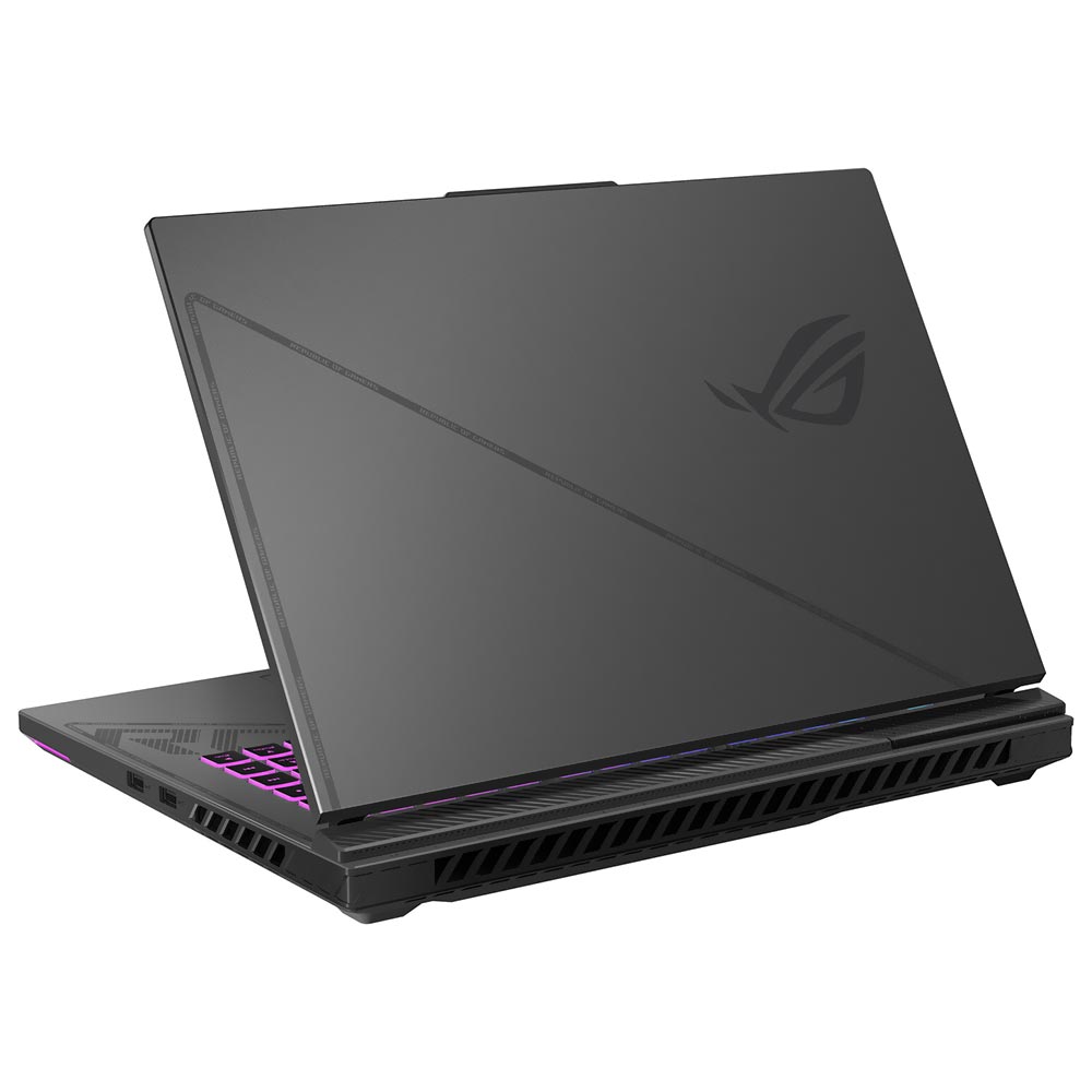 Notebook Gamer ASUS ROG Strix G 614JV-AS73 Intel Core i7 13650HX Tela WUXGA 16.0" / 16GB de RAM / 512GB SSD / GeForce RTX4060 8GB - Cinza