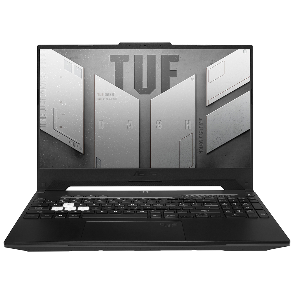 Notebook Gamer ASUS TUF Dash F15 FX517ZR-F15.I73070 Intel Core i7 12650H Tela Full HD 15.6" / 16GB de RAM / 512 SSD / GeForce RTX3070 8GB - Off Preto (Inglês)