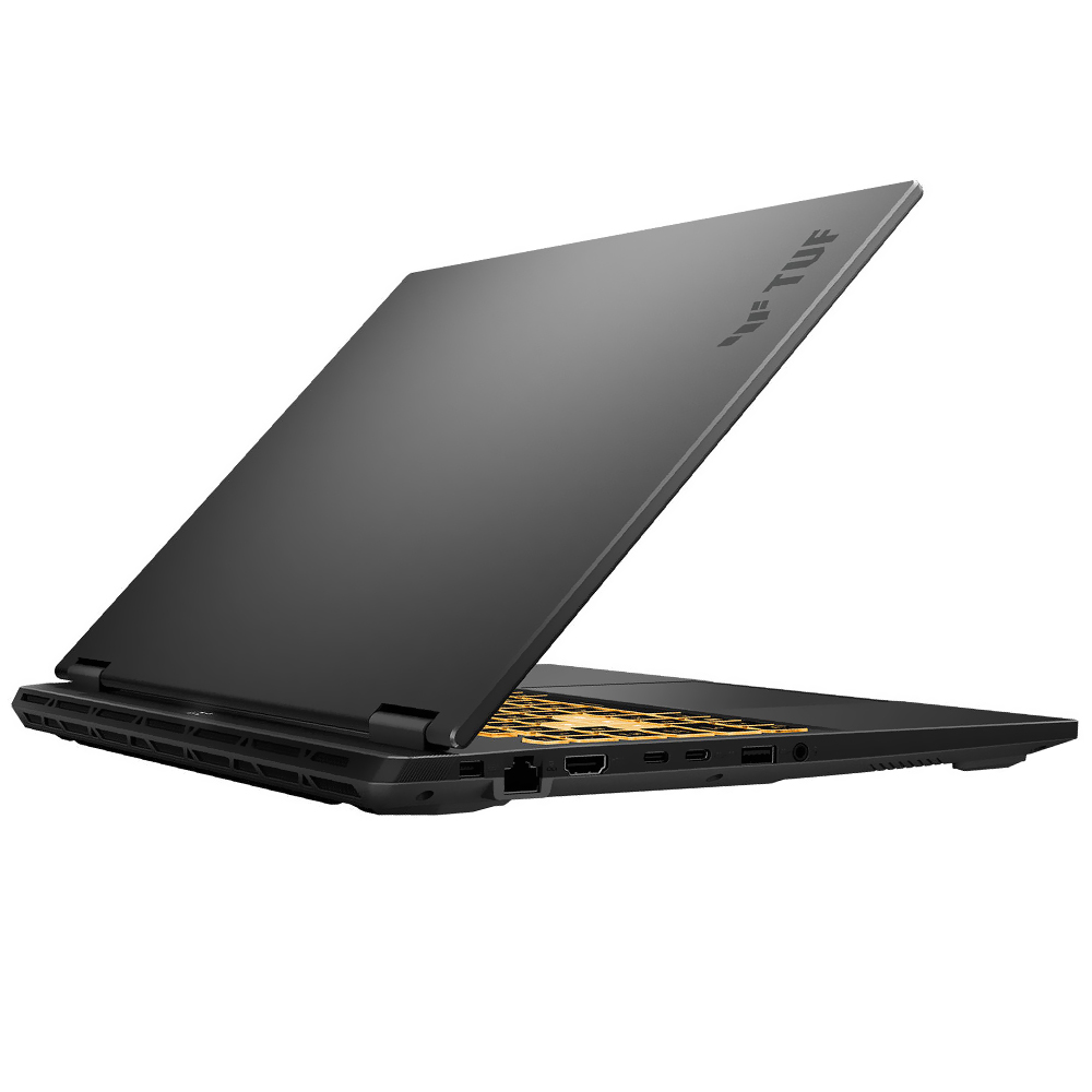Notebook Gamer ASUS TUF F16 FX608JHR-RV002W Intel Core i7 14650HX Tela WUXGA 16.0" / 16GB de RAM / 512GB SSD / Win11Home / GeForce RTX5050 8GB - Jaeger Cinza (Inglês)