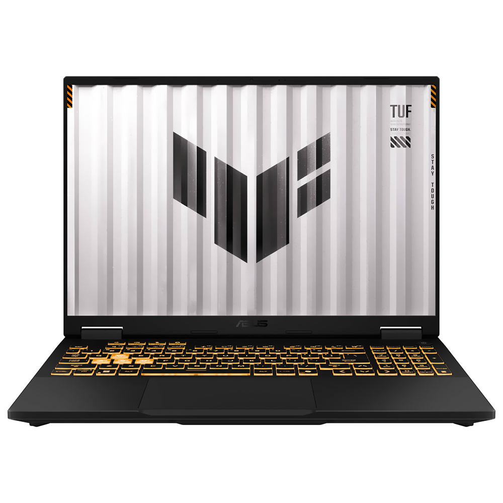 Notebook Gamer ASUS TUF F16 FX608JHR-RV002W Intel Core i7 14650HX Tela WUXGA 16.0" / 16GB de RAM / 512GB SSD / Win11Home / GeForce RTX5050 8GB - Jaeger Cinza (Inglês)