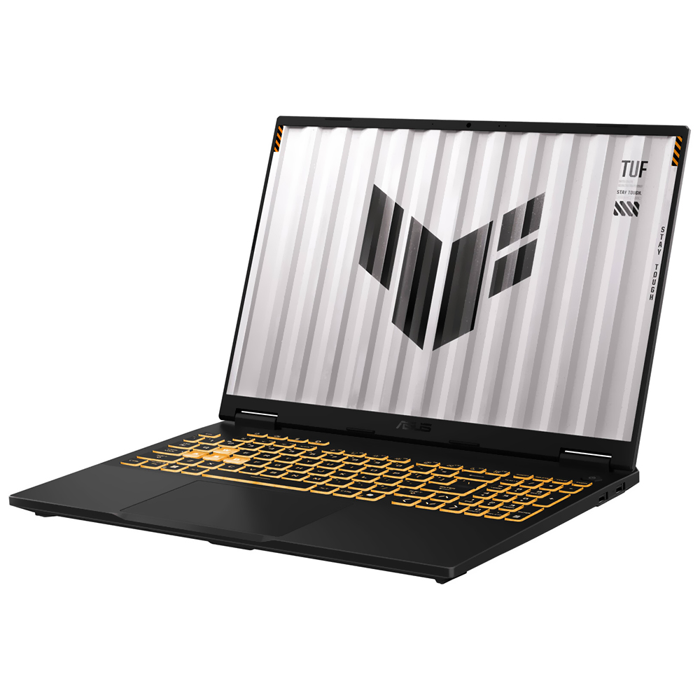 Notebook Gamer ASUS TUF F16 FX608JMR-F16.I75060 Intel Core i7 14650HX Tela WUXGA 16.0" / 32GB de RAM / 1TB SSD / GeForce RTX5060 8GB - Jaeger Cinza (Inglês)
