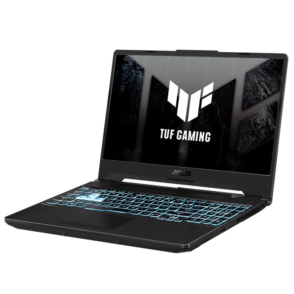 Notebook Gamer ASUS TUF FX506HF-HN014W Intel Core i5 11400H Tela Full HD 15.6" / 8GB de RAM / 512GB SSD / GeForce RTX2050 4GB - Graphite Preto (Inglês)