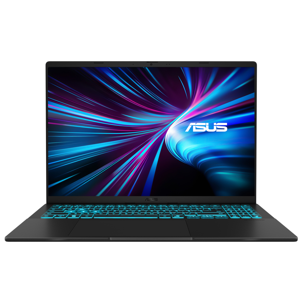Notebook Gamer ASUS V16 V3607VJ-DS76 Intel Core Ultra 7 240H Tela WUXGA 16" / 16GB de RAM / 512GB SSD / GeForce RTX3050 6GB - Matte Preto (Inglês)