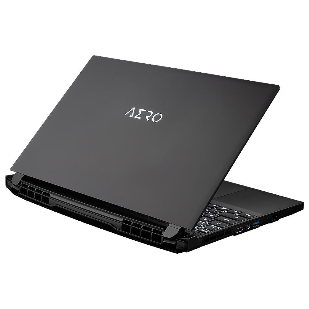 Notebook Gamer Gigabyte AERO 5 KE4-72BR614SH Intel Core i7 12700H Tela UHD 15.6" / 16GB de RAM / 1TB SSD / Win11Home / GeForce RTX3060 6GB - Preto (Português)