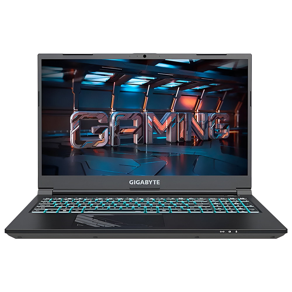 Notebook Gamer Gigabyte G5 MF-E2BR333SH Intel Core i5 12500H Tela Full HD 15.6" / 8GB de RAM / 512GB SSD / GeForce RTX4050 6GB - Preto (Português)