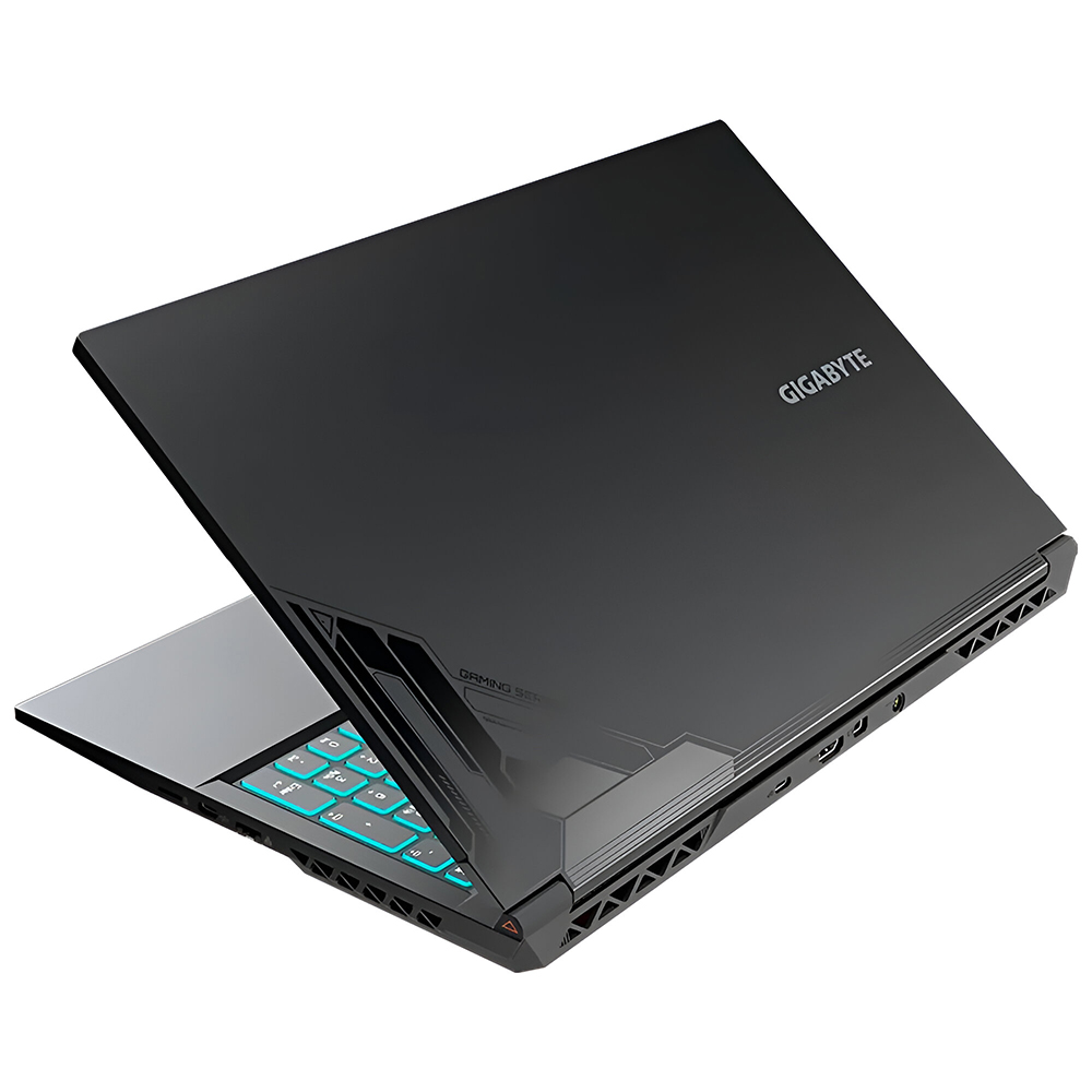 Notebook Gamer Gigabyte G5 MF-E2BR333SH Intel Core i5 12500H Tela Full HD 15.6" / 8GB de RAM / 512GB SSD / GeForce RTX4050 6GB - Preto (Português)