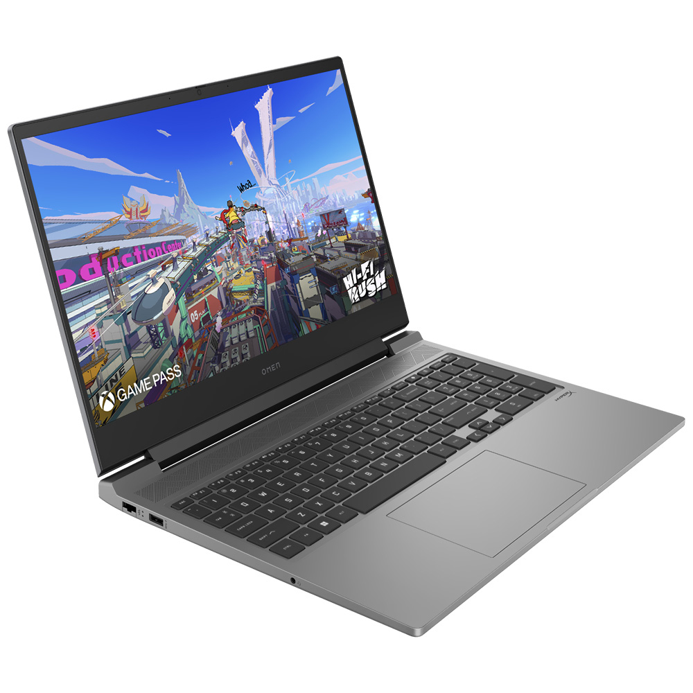 Notebook Gamer HP OMEN 16-AE0075CL Intel Core i7 14700HX Tela Full HD 16.1" / 16GB de RAM / 1TB SSD / GeForce RTX4070 8GB - Cinza (Inglês)