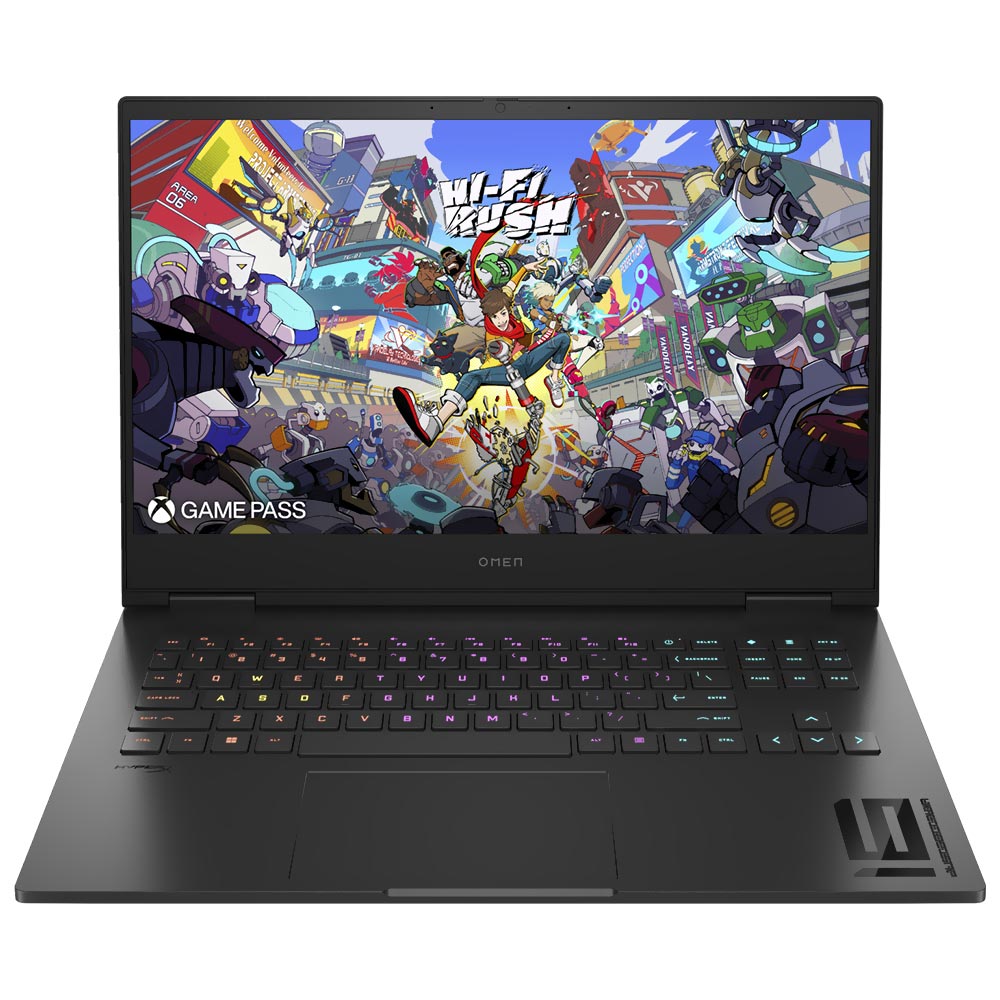 Notebook Gamer HP OMEN 16-WF1047NR Intel Core i7 14700HX Tela QHD 16.1" / 16GB de RAM / 1TB SSD / GeForce RTX4060 8GB - Preto (Inglês)