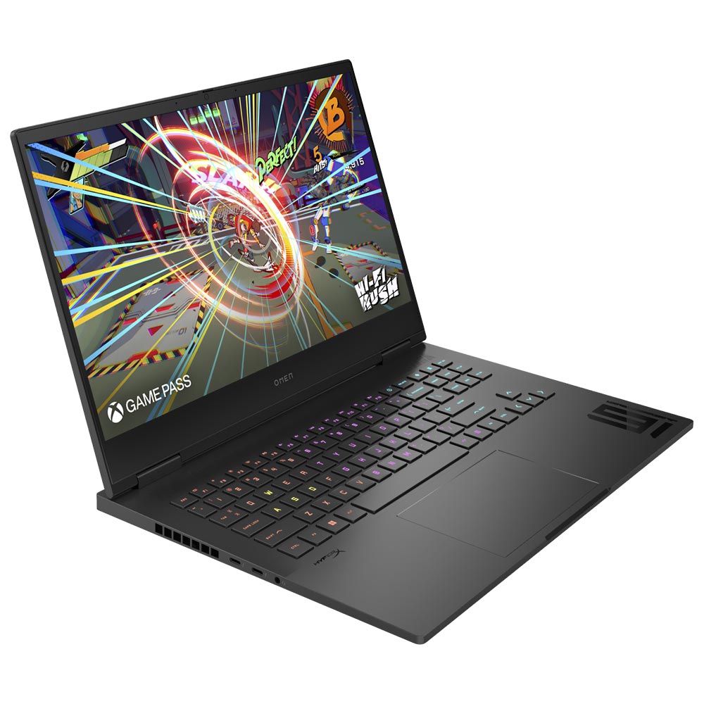 Notebook Gamer HP OMEN 16-WF1047NR Intel Core i7 14700HX Tela QHD 16.1" / 16GB de RAM / 1TB SSD / GeForce RTX4060 8GB - Preto (Inglês)