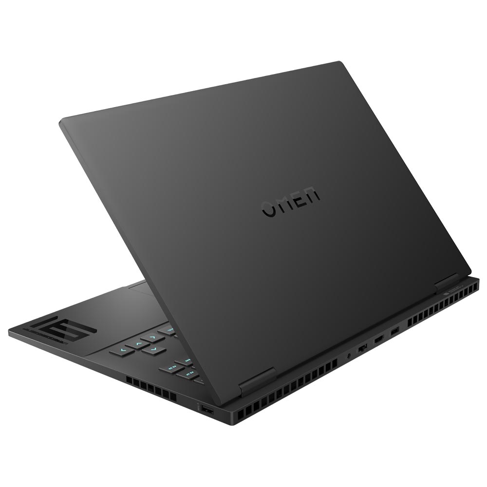 Notebook Gamer HP OMEN 16-WF1047NR Intel Core i7 14700HX Tela QHD 16.1" / 16GB de RAM / 1TB SSD / GeForce RTX4060 8GB - Preto (Inglês)