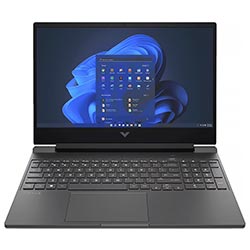 Notebook Gamer HP Victus 15-FB3093DX AMD Ryzen 7 7445HS Tela FHD 15.6" / 16GB de RAM / 512GB SSD / Win11Home / GeForce RTX4050 6GB - Preto (Inglês)