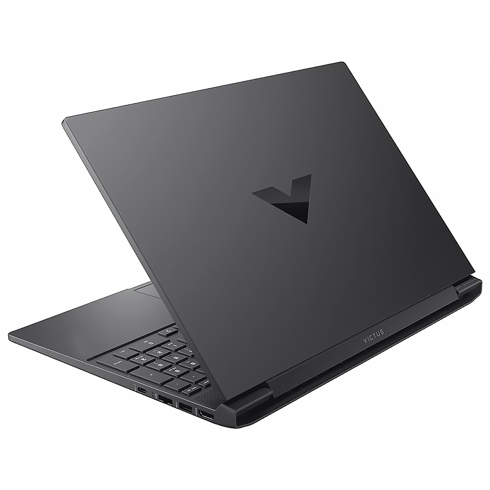 Notebook Gamer HP Victus 15-FB3093DX AMD Ryzen 7 7445HS Tela FHD 15.6" / 16GB de RAM / 512GB SSD / Win11Home / GeForce RTX4050 6GB - Preto (Inglês)