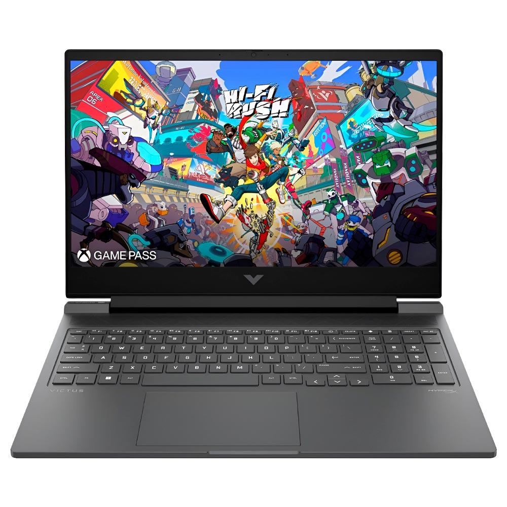 Notebook Gamer HP Victus 16-S1023DX AMD Ryzen 7 8845HS Tela Full HD 16.1" / 16GB de RAM / 512GB SSD / GeForce RTX4070 8GB - Preto (Inglês)