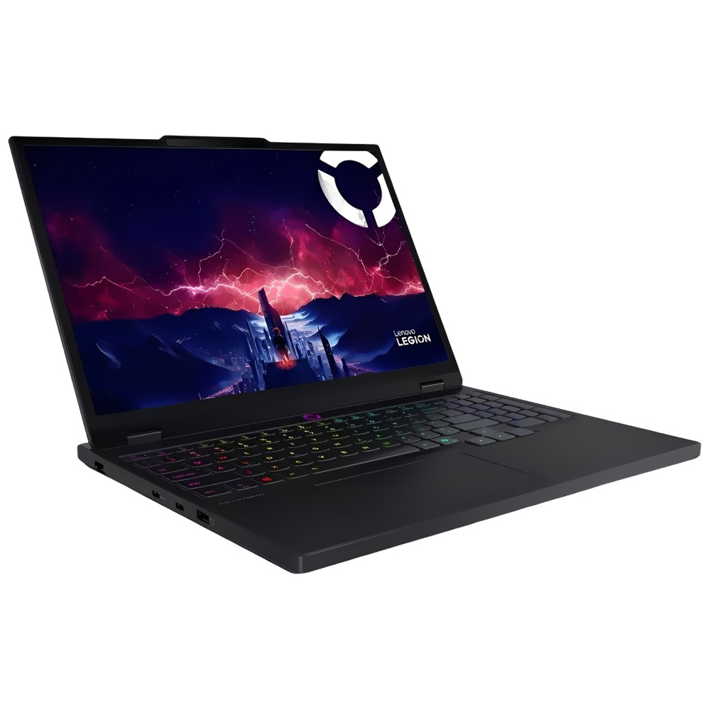 Notebook Gamer Lenovo Legion 5 15IAX10 Intel Core Ultra 7 255HX Tela OLED 15.1" / 16GB de RAM / 512GB SSD / Win11Home / GeForce RTX5060 8GB - Eclipse Preto (83F00005US) (Inglês)