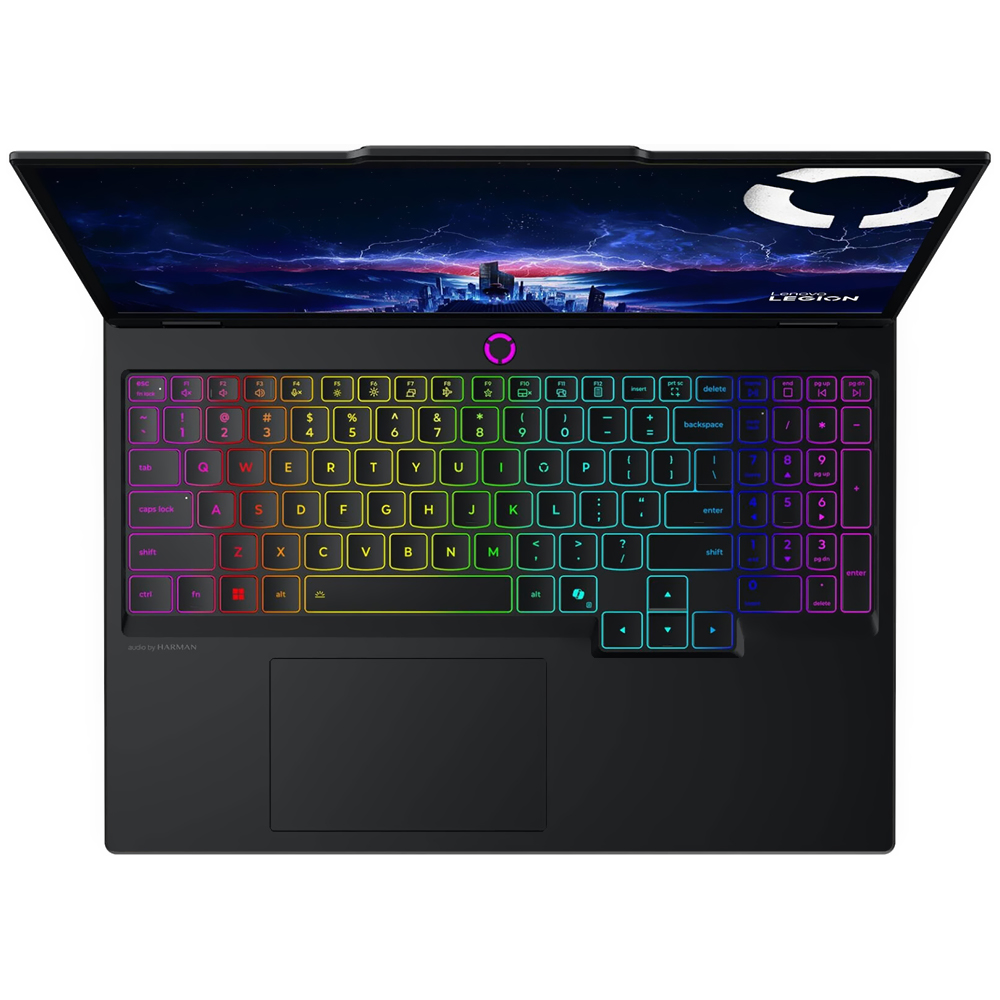 Notebook Gamer Lenovo Legion 5 15IRX10 Intel Core i9 14900HX Tela OLED 15.1" / 16GB de RAM / 1TB SSD / Win11Home / GeForce RTX5070 8GB - Eclipse Preto (Inglês) (83LY0007US)