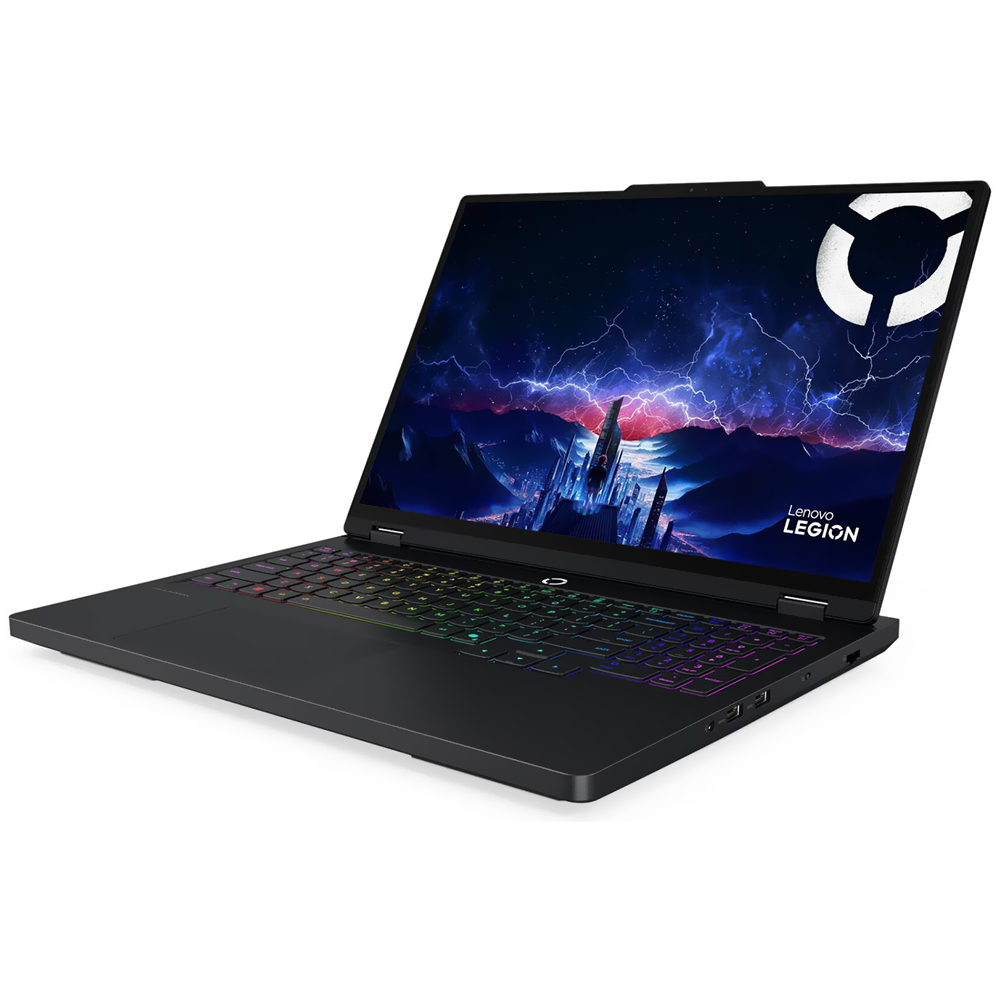 Notebook Gamer Lenovo Legion Pro 5 16AFR10 AMD Ryzen 9 9955HX Tela OLED WQXGA 16.0" / 32GB de RAM / 2TB SSD / Win11Home / GeForce RTX5070 8GB - Eclipse Preto (83F2002AUS) (Inglês)