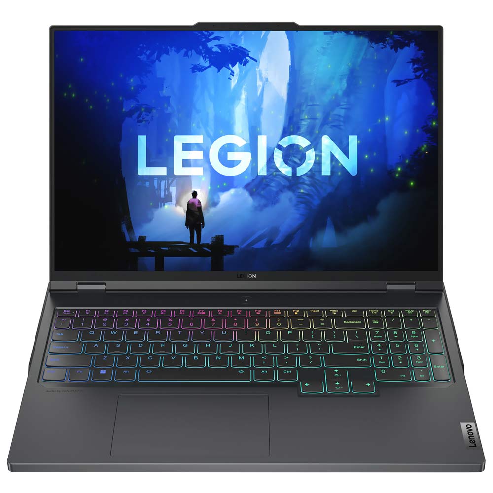 Notebook Gamer Lenovo Legion Pro 7 16IRX8H Intel Core i9 13900HX Tela WQXGA 16.0" / 32GB de RAM / 2TB SSD / GeForce RTX4080 12GB - Onyx Cinza (82WQ0065US) (Inglês)