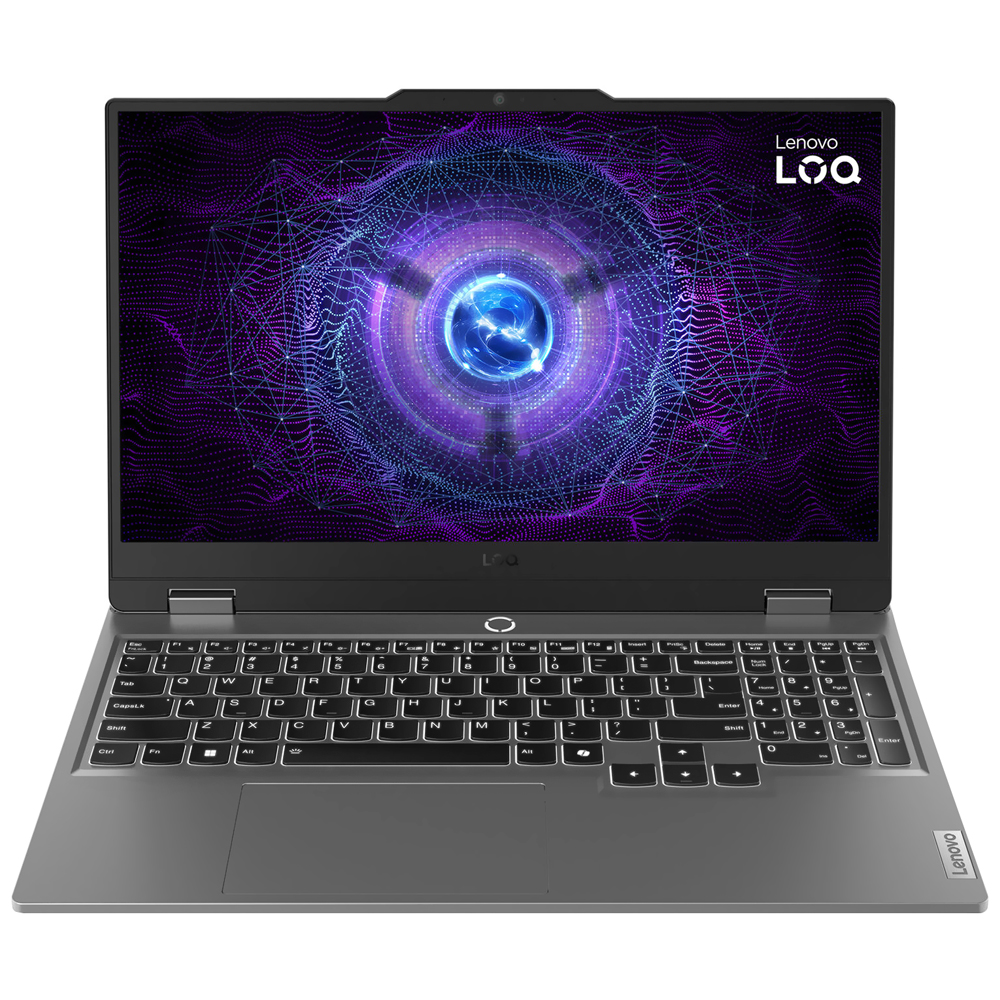 Notebook Gamer Lenovo LOQ 15AHP9 AMD Ryzen 7 8845HS Tela Full HD 15.6" / 16GB de RAM / 1TB SSD / GeForce RTX4060 8GB - Cinza (83DX00AVUS) (Inglês)