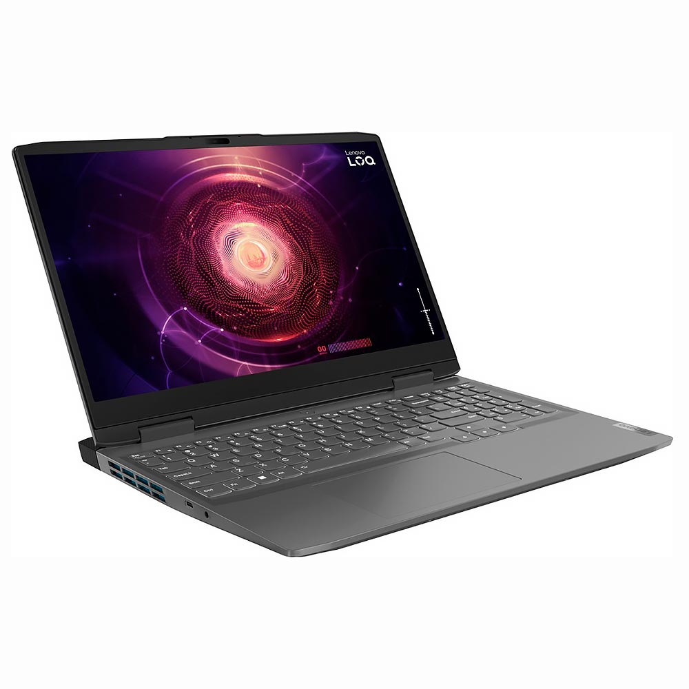 Notebook Gamer Lenovo LOQ 15APH8 AMD Ryzen 7 7840HS Tela Full HD 15.6" / 8GB de RAM / 512GB SSD / GeForce RTX4050 6GB - Storm Cinza (82XT001NUS) (Inglês)