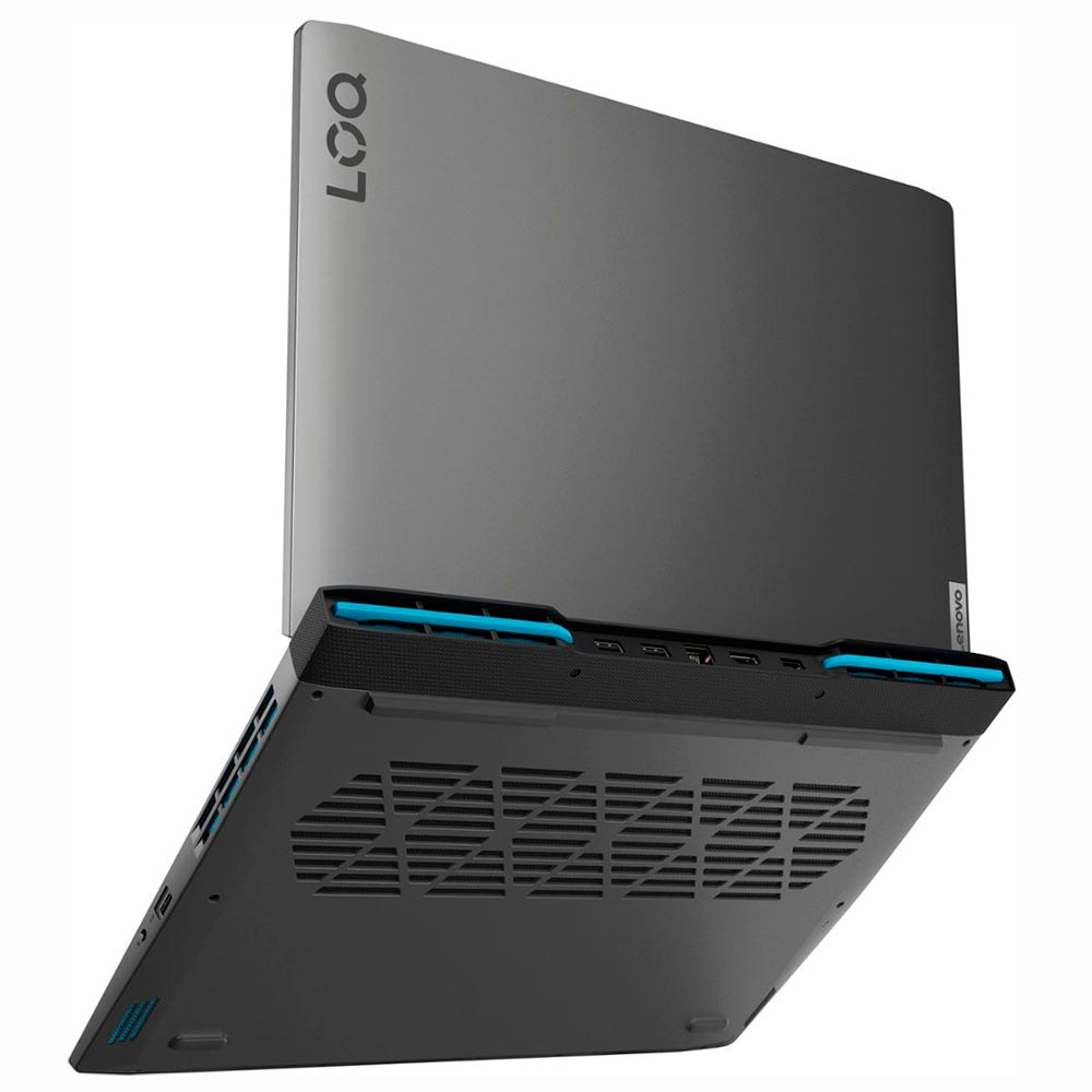 Notebook Gamer Lenovo LOQ 15APH8 AMD Ryzen 7 7840HS Tela Full HD 15.6" / 8GB de RAM / 512GB SSD / GeForce RTX4050 6GB - Storm Cinza (82XT001NUS) (Inglês)