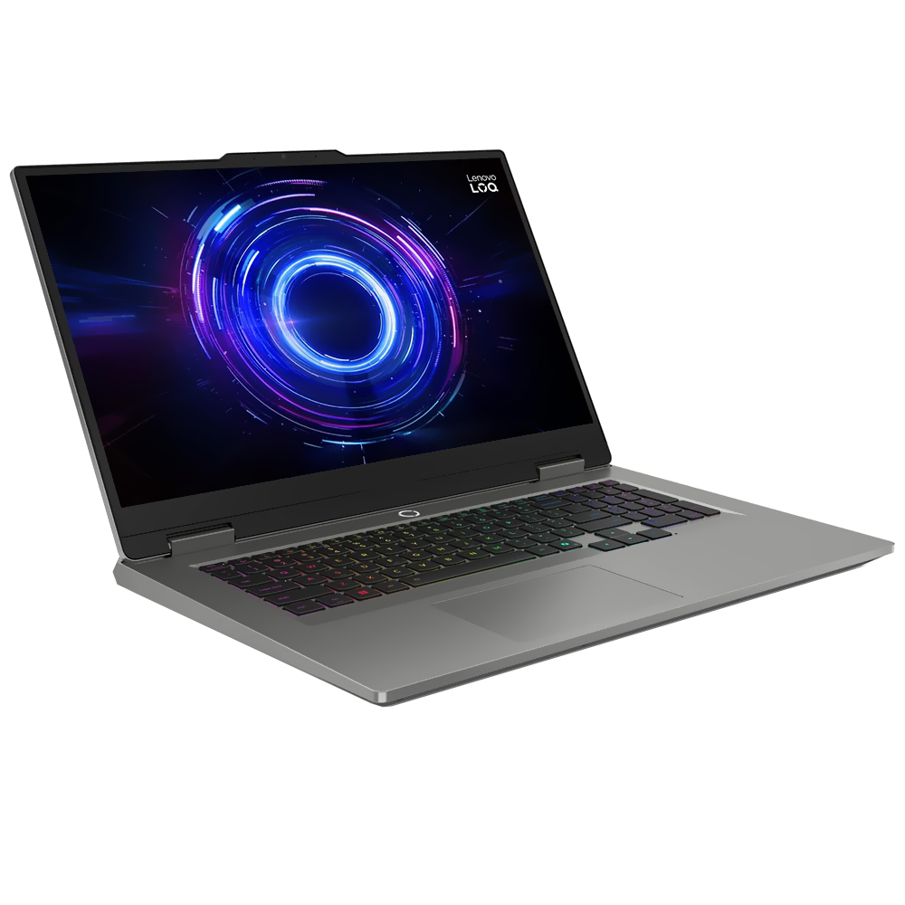 Notebook Gamer Lenovo LOQ 17IRX10 Intel Core i7 13650HX Tela Full HD 17.3" / 32GB de RAM / 1TB SSD / Win11Home / GeForce RTX5060 8GB - Luna Cinza (83JHCTO1WW) (Inglês)