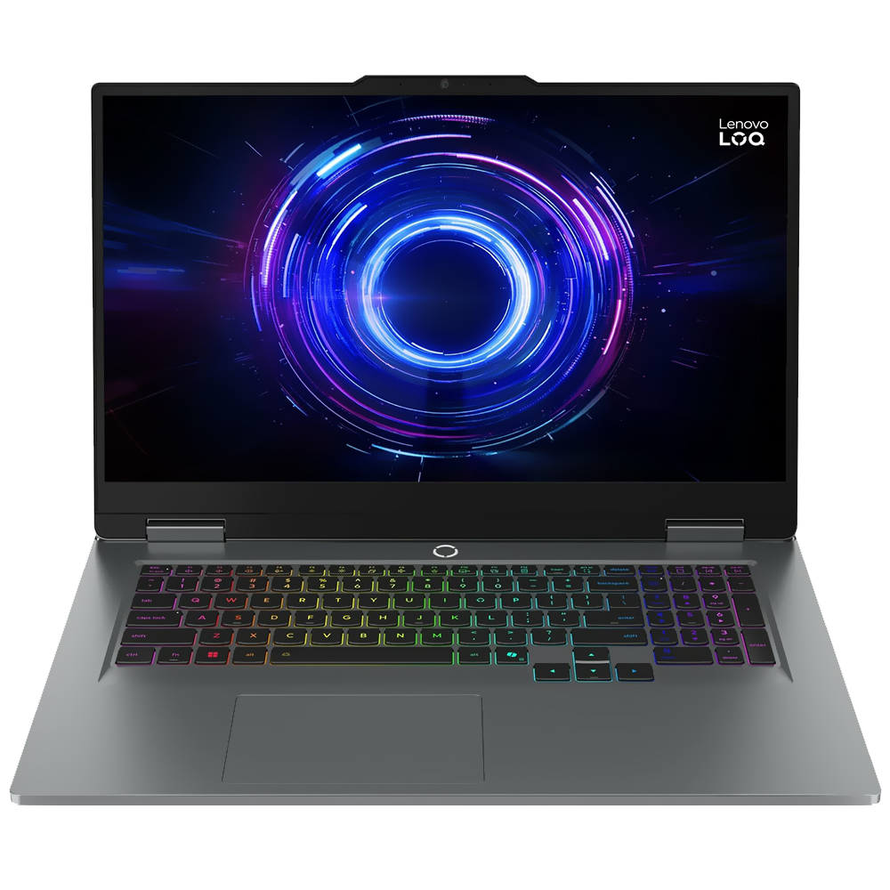 Notebook Gamer Lenovo LOQ 17IRX10 Intel Core i7 13650HX Tela Full HD 17.3" / 32GB de RAM / 1TB SSD / Win11Home / GeForce RTX5060 8GB - Luna Cinza (83JHCTO1WW) (Inglês)