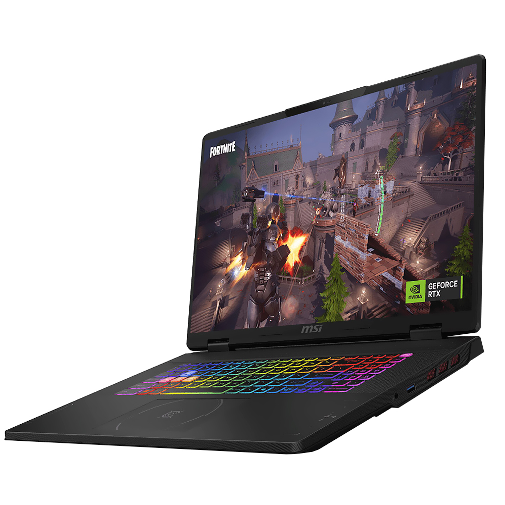 Notebook Gamer MSI Crosshair 18 HX AI A2XWGKG-012US Intel Core Ultra 9 275HX Tela QHD+ 18" / 32GB de RAM / 1TB SSD / Win11Home / GeForce RTX5070 8GB - Preto (Inglês)