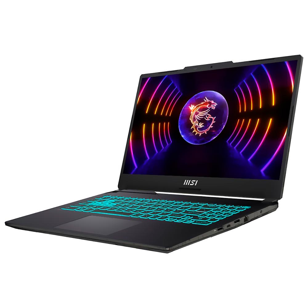 Notebook Gamer MSI Cyborg 15 A13VE-218US Intel Core i7 13620H Tela Full HD 15.6" / 16GB de RAM / 512GB SSD / GeForce RTX4050 6GB - Translucent Preto 