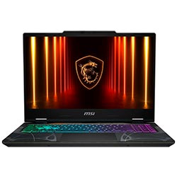 Notebook Gamer MSI Cyborg 15 B2RWFKG-259US Intel Core 7 240H Tela Full HD 15.6" / 16GB de RAM / 512GB SSD / Win11Home / GeForce RTX5060 8GB - Translucent Preto (Inglês)