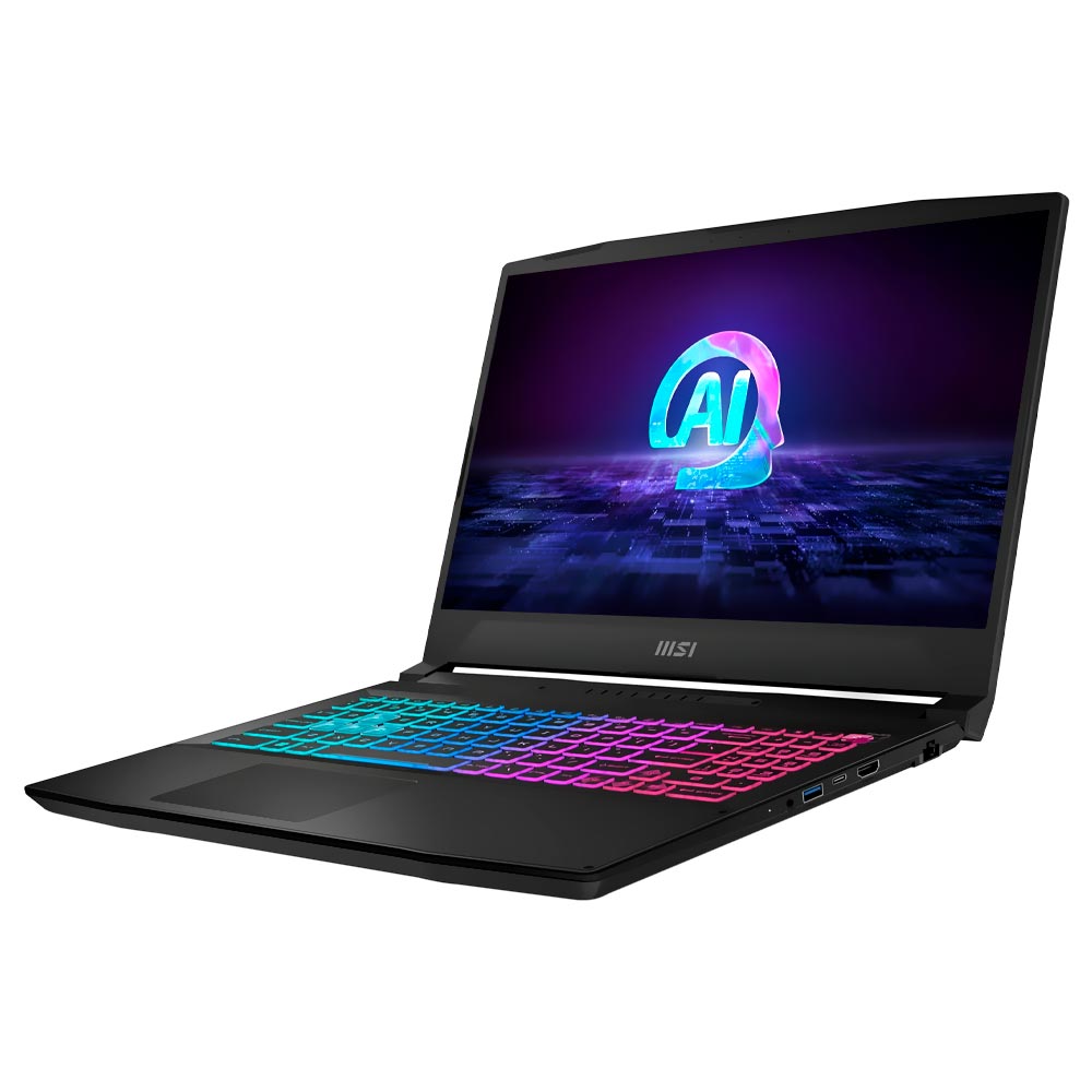 Notebook Gamer MSI Katana A15 AI B8VF-437US AMD Ryzen 7 8845HS Tela Full HD 15.6" / 16GB de RAM / 1TB SSD / GeForce RTX4060 8GB - Preto (Inglês)