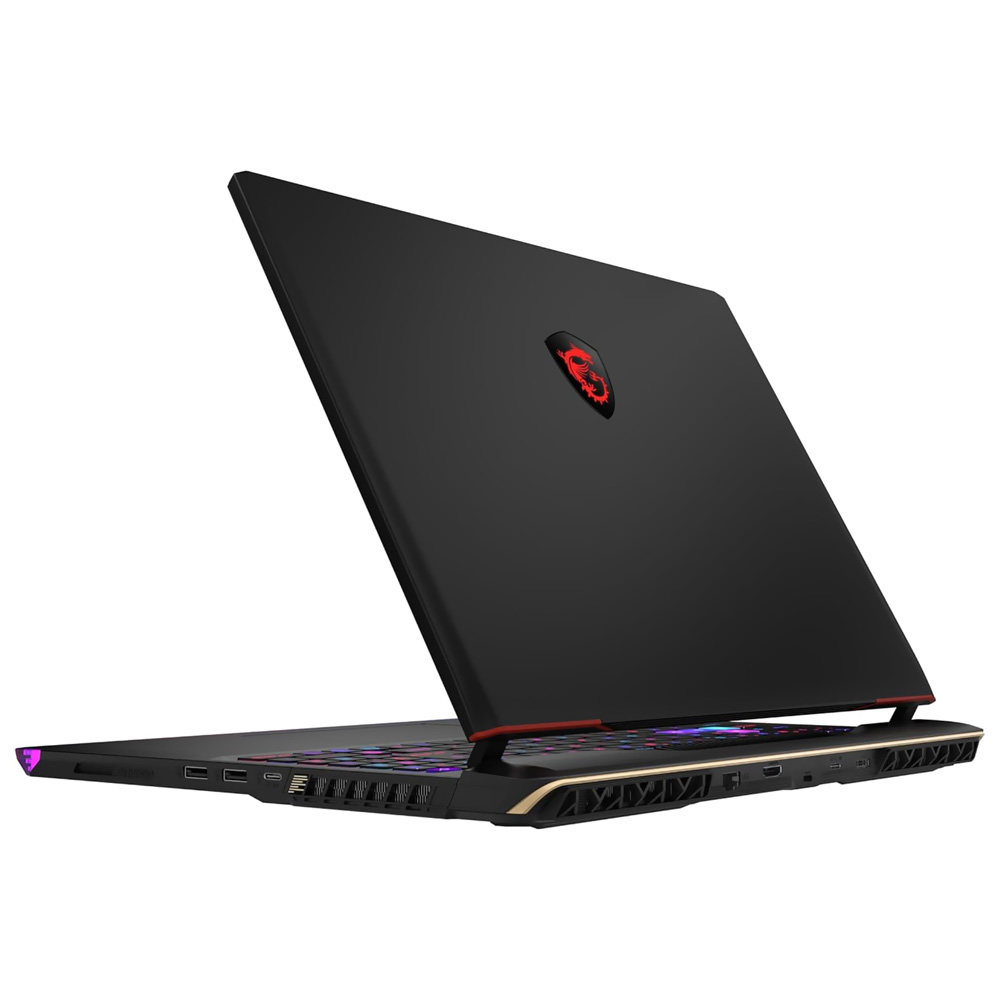 Notebook Gamer MSI Raider GE68 HX 14VGG-287US Intel Core i9 14900HX Tela Full HD+ 16" / 32GB de RAM / 1TB SSD / GeForce RTX4070 8GB - Preto (Inglês)
