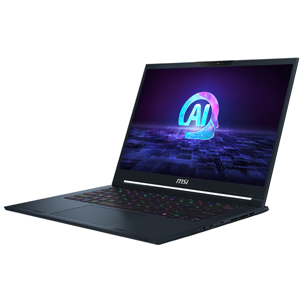 Notebook Gamer MSI Stealth 14 AI Studio A1VFG-091US Intel Core Ultra 9 185H Tela Full HD+ 14" / 32GB de RAM / 1TB SSD / Win11Home / GeForce  RTX4060 8GB - Star Azul (Inglês)