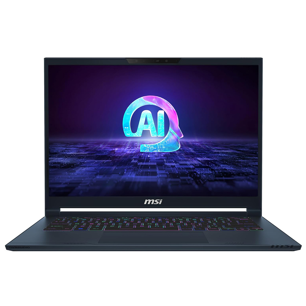 Notebook Gamer MSI Stealth 14 AI Studio A1VFG-091US Intel Core Ultra 9 185H Tela Full HD+ 14" / 32GB de RAM / 1TB SSD / Win11Home / GeForce  RTX4060 8GB - Star Azul (Inglês)